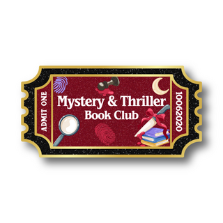 Mystery & Thriller Book Club Pin