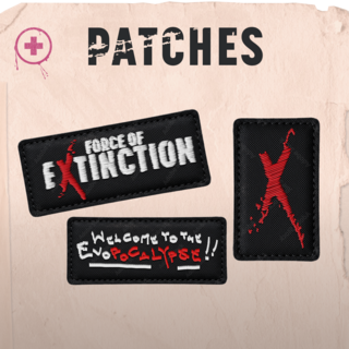 Force of Extinction Patches Set