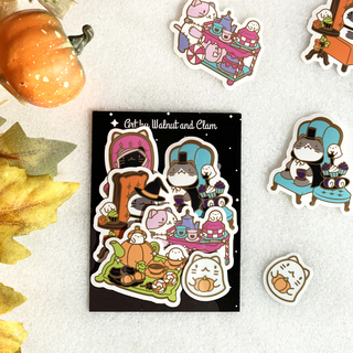 Kitties Midnight Tea Party Sticker Pack