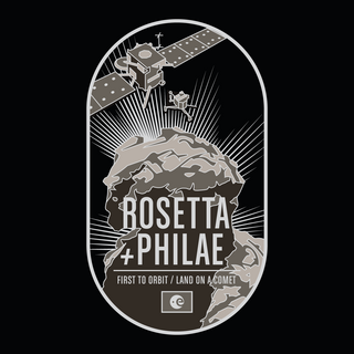 Stretch #2: Rosetta / Philae Enameled Pin