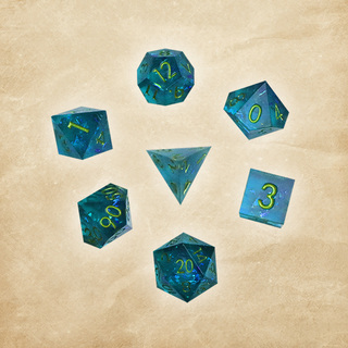 Penny Dragon Premium Blue Resin Dice