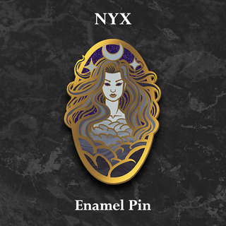 Nyx  - 3 inch Enamel Pin