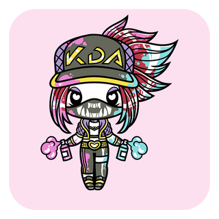 K/DA Akali Enamel Pin