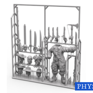 Customizable Character Sprue