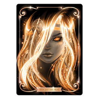 Metal Card: Veiled Nokomis Nightburn