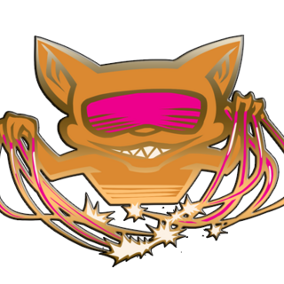 Glitch Gremlin Pin