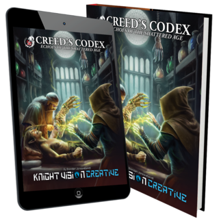 📜📘Creed's Codex: Echoes of the Shattered Age (Free $70 Credit)