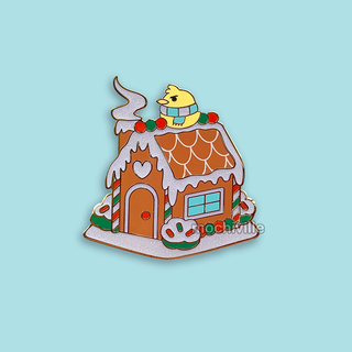 Gingerbread House Pin