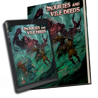 Injuries and Vile Deeds Hardcover+PDF
