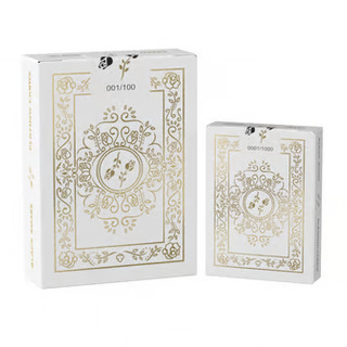 Black Roses White Gold Foil Collector's Box