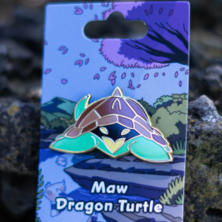 Maw, Dragon Turtle Pin (021)