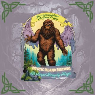 Mystic Island Festival Sasquatch Sticker