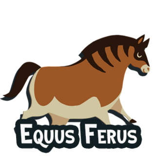 Equus Ferus Pin