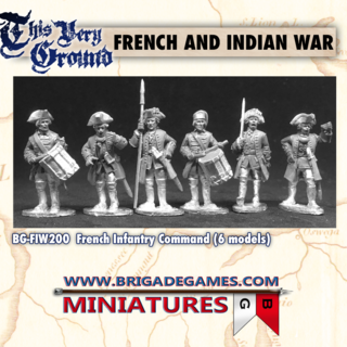 FIW200 French Infantry Command (6 models)