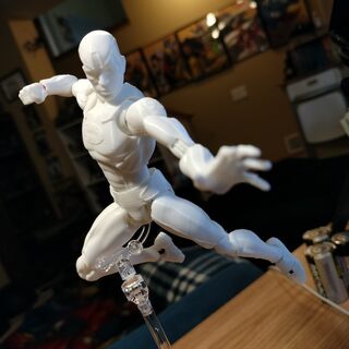Hotshot Action Figure (All White Prototype)