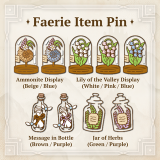 Faerie Item Pin