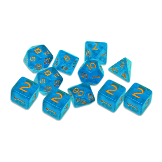 DICE: Aspect of Water Set (11 dice)