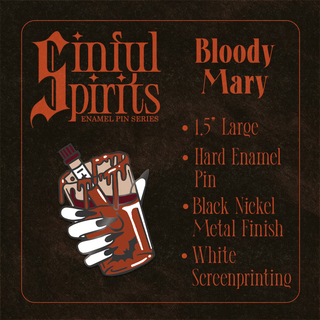 Bloody Mary- Sinful Spirits Pin