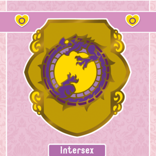 Intersex Oroboros Hard Enamel Pin