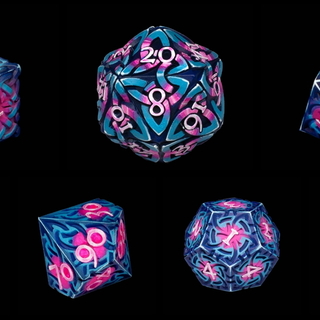 Painted Full Set of Endless Dice