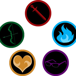 Attribute Pin Pack (Five pins)