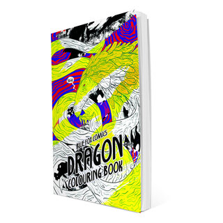 Dragon Coloring Book - Half Price - Physical