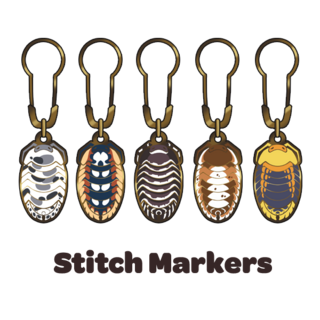 Isopod Stitch Marker Set