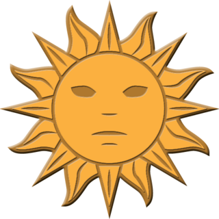 Sun Mini Pin