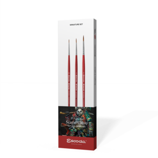 Natural Hair Kolinsky-Tajmyr Brushes