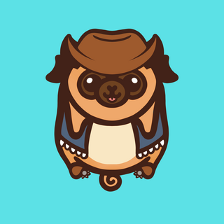 Pug Sticker