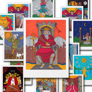 Major arcana premium prints (22 cards, 5x7")