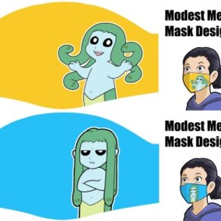 Modest Medusa Face Mask