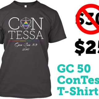 Exclusive ConTessa @ Gen Con 50 T-Shirt
