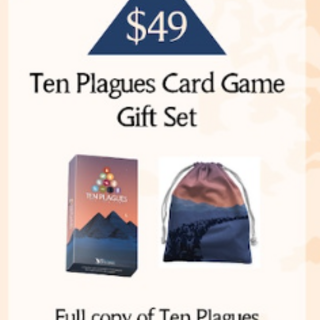 Ten Plagues Card Game Gift Set