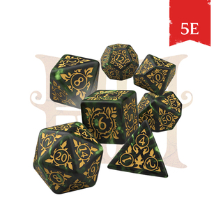 Adventures in the Household - Green Dice Set