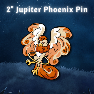 Jupiter Phoenix Planetary Pin