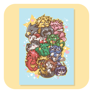 A4 Print - My Hero Kittens