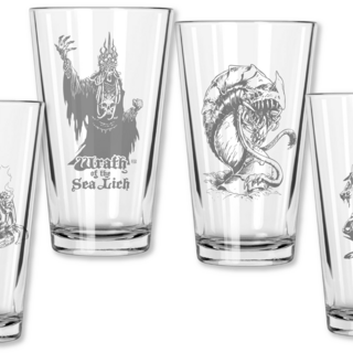 Okkorim Pint Glass Set (4 pint glasses)