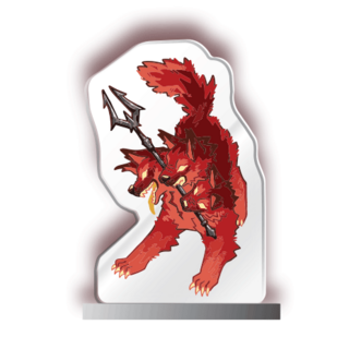 3.5" Acrylic Standee - Cerberus