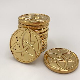 Gold Plated Mora Coin