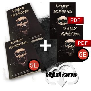 AoA - All In - System Neutral + 5E Physical Zines, Digital Copies, and Digital Accessories