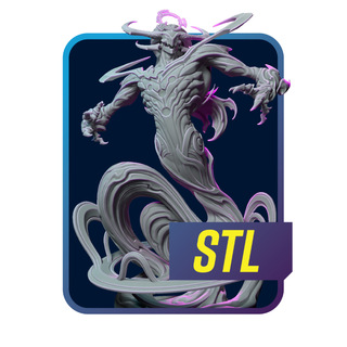 Digital Monster Miniature STL - Stardust Dragon
