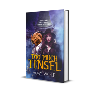 Too Much Tinsel hardback - signed