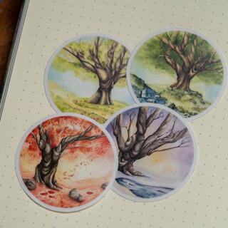 Washi Sticker set: Seasons