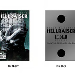 Hellraiser #8 Cover Enamel Art Pin