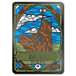 Metal Token - Bear