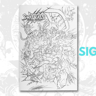 Swat Kats #1 | Printed Pencil Cover by Christian Tremblay Signed