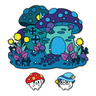 Magic Forest Make a Scene Kit