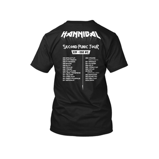 Hannibal - Second Punic Tour t-shirt