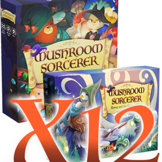 12 sets of Mushroom Sorcerer Core Game and Expansion